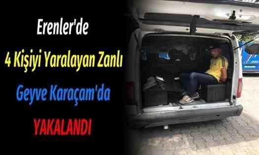 2 kişinin katil zanlısı Geyve’de yakalandı!