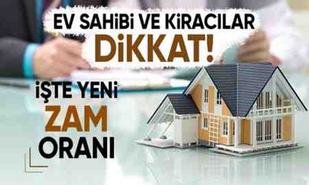 Ağustos ayı kira zam oranı belli oldu!