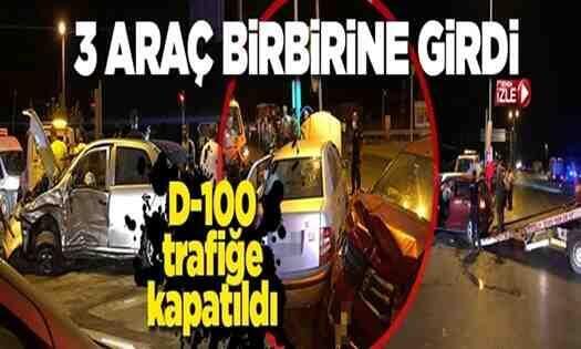 D-100’de kaza!