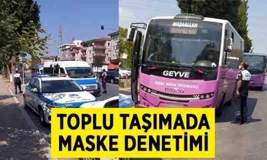 Toplu Taşımada Maske Denetimi!