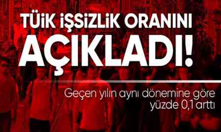 TÜİK mayıs ayı işsizlik oranını açıkladı!