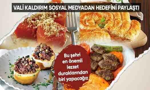 Hedef Gastronomi Şehri..