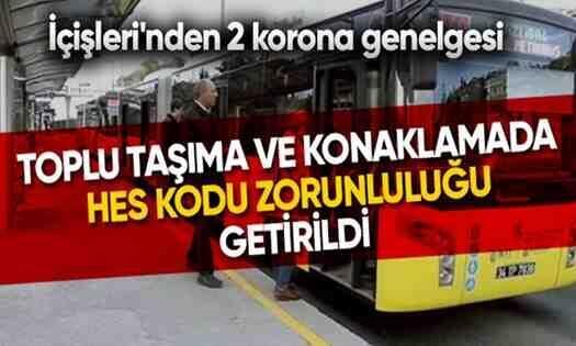 Toplu Taşımada Hes Kodu Zorunlu!