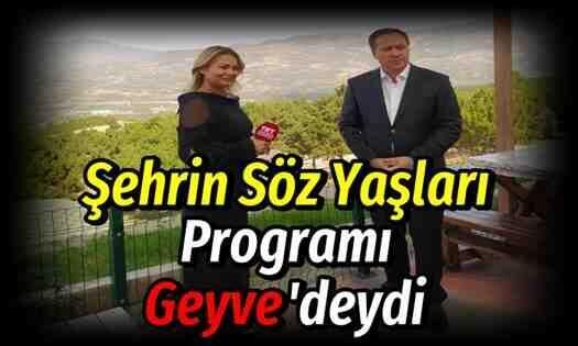 Şehrin Söz Yaşları Programı Geyve’deydi..