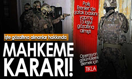 Emniyetten şafak operasyonu