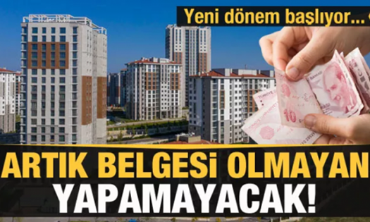 Emlakçılıkta yeni dönem!