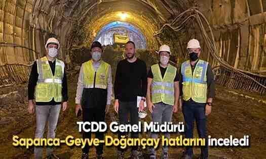 TCDD Genel Müdürü Geyve’deydi..
