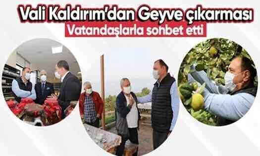 Sakarya Valisi’nden Geyve Çıkartması