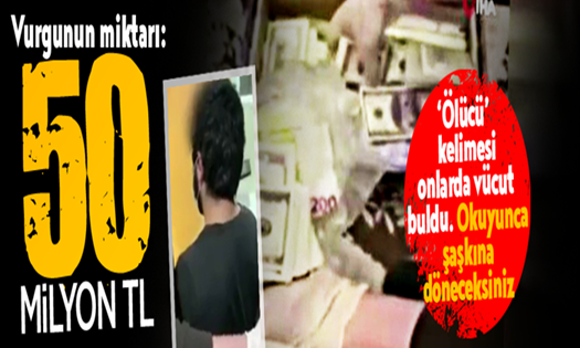 50 milyon liralık vurgun!