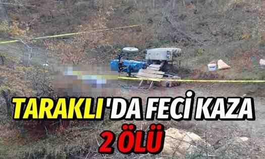 Taraklı’da Feci Kaza! 2 Ölü..