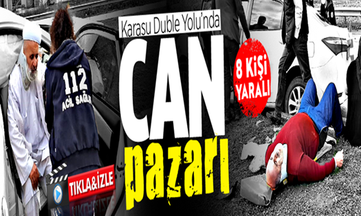 Söğütlü yolunda kaza!