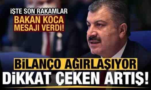 Vakalarda Ölümlerde Ağır Hastalarda patladı! İşte Son durum