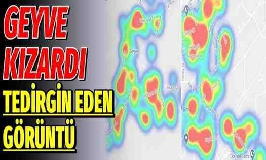 İşte Geyve’nin Mahalle Mahalle Koronavirüs Haritası