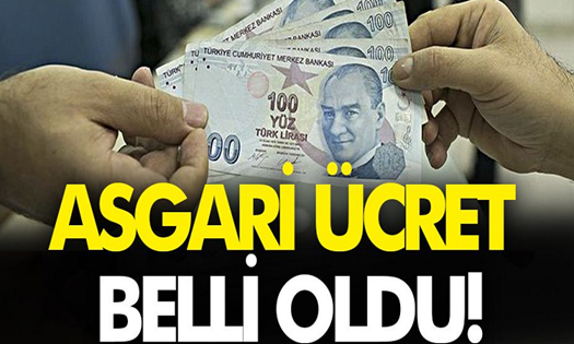 SON DAKiKA! 2021 yılı asgari ücret belli oldu!