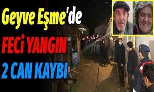 SON DAKiKA! Geyve Eşme’de Yangın!