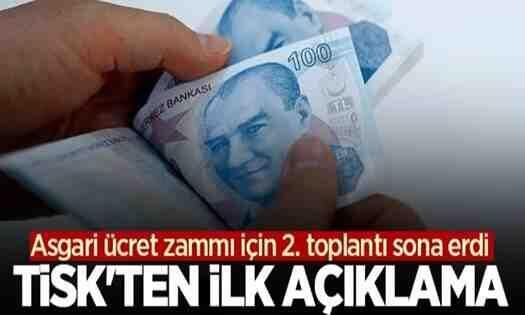 İşveren temsilcisi TİSK’ten asgari ücret açıklaması