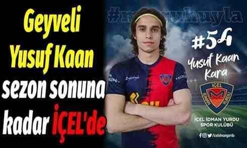 Geyveli genç futbolcu İçel İdman Yurdu’na kiralandı