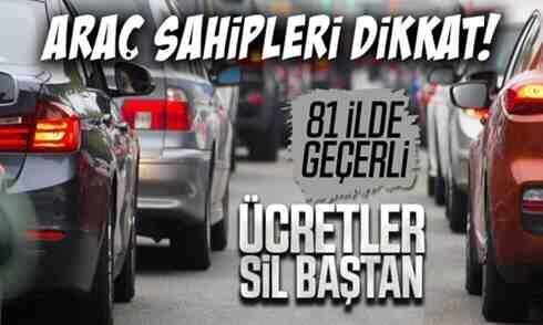 Ceza rakamları yenilendi