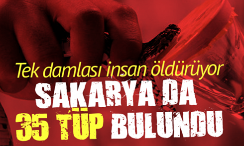 Sakarya’da 35 tüp bulundu: Saniyeler içinde öldürüyor