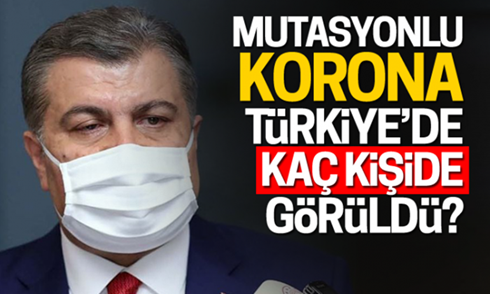 Mutasyonlu Koronavirüs Türkiye’de kaç kişide görüldü?