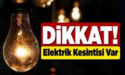 Geyve’de o mahallelerde elektrik kesintisi yaşanacak!