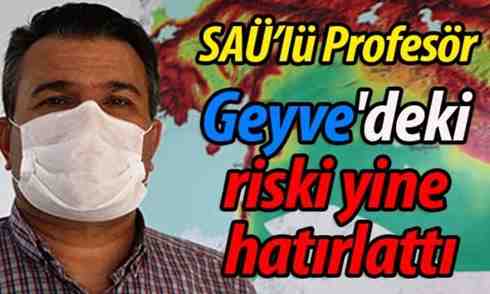 Geyve’de beklenen depreminin habercisi mi?