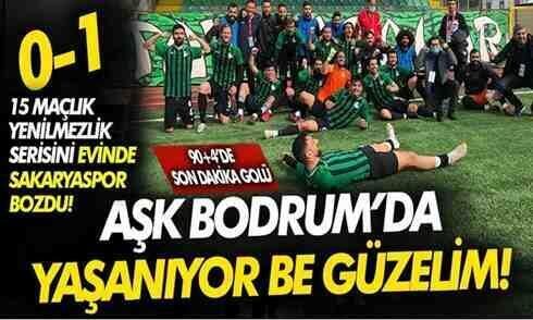 Sakaryaspor’un yüzü son dakikada güldü!