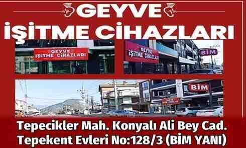 Geyve İşitme Cihazları satış ve uygulama merkezi açıldı.