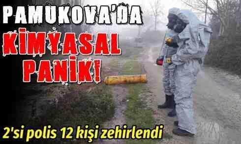 Pamukova’da kimyasal sızıntı ! 12 kişi zehirlendi..