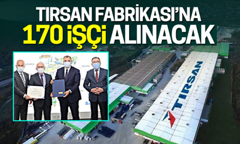 Tırsan Fabrikasına 170 işçi alınacak..