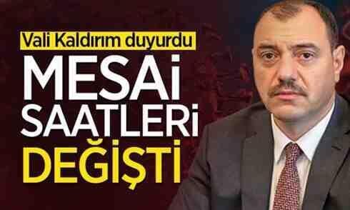 Kamu Kurumlarının mesai saatleri değişti