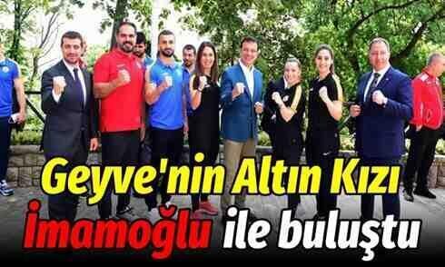 Geyve’nin Altın Kızı, Ekrem İmamoğlu ile kahvaltıda buluştu