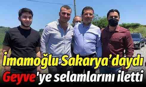 Ekrem İmamoğlu Sakarya’daydı..