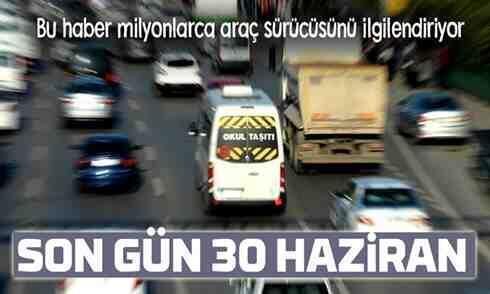 Son gün 30 Haziran