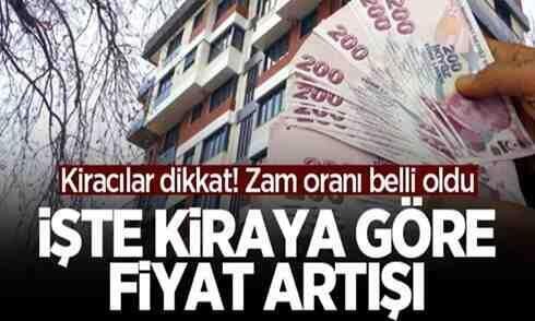 Kiracılar dikkat! Zam oranı belli oldu, işte kiraya göre fiyat artışı