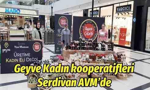 Geyve Kadın kooperatifleri Serdivan AVM’de