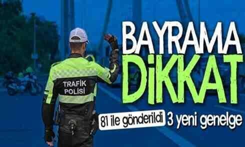 İçişleri Bakanlığından 81 ile 3 genelge!