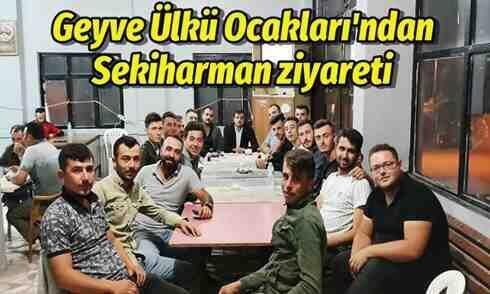 Geyve Ülkü Ocaklarından Sekiharman ziyareti