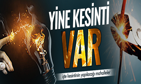 Çarşamba gününe dikkat! Geyve’de elektrik kesintisi olacak