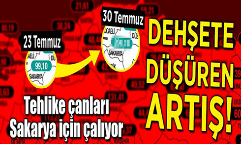 Sakarya’da vakalar patladı!