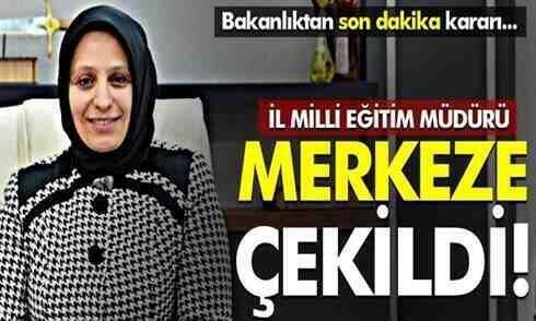 Sakarya İl Milli Eğitim Müdürü değişti