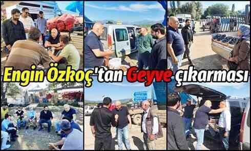 CHP Sakarya Milletvekili Engin Özkoç’tan Geyve çıkarması