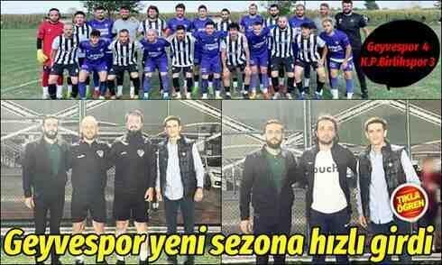 Geyvespor Yeni Sezona Hazır