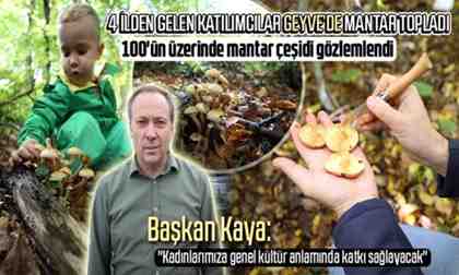 Geyve’de bilgilendirici mantar yürüyüşü