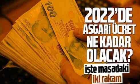 2022’de asgari ücret ne kadar olacak?