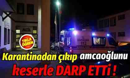 karantinadan cikip amcaoglunu keserle darp etti geyve medya karantinadan cikip amcaoglunu keserle darp etti geyve medya