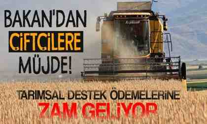 Çiftçilere müjde! Tarımsal destek ödemelerine zam geliyor..