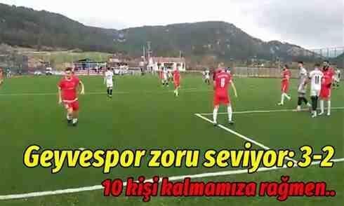 Geyvespor zoru seviyor: 3-2