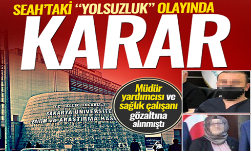 SEAH’ta yolsuzluk operasyonu