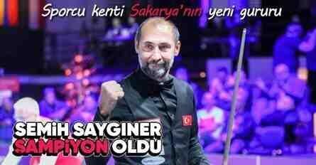 Sakaryalı Semih Saygıner dünya şampiyonu oldu